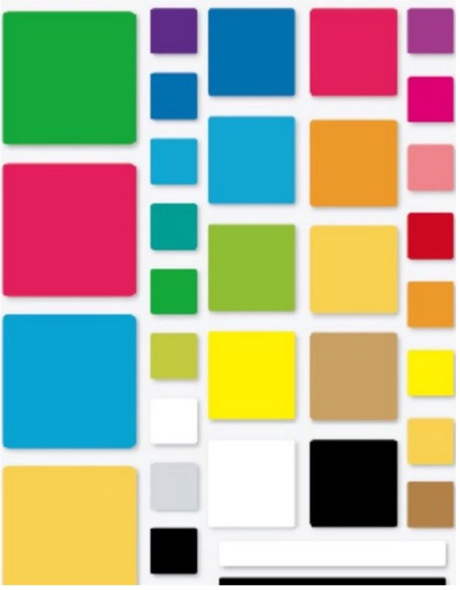 Stickn Kleurboek - Stickerboek - Sticky Notes - Creatief - Educatief Speelgoed - Voor kinderen